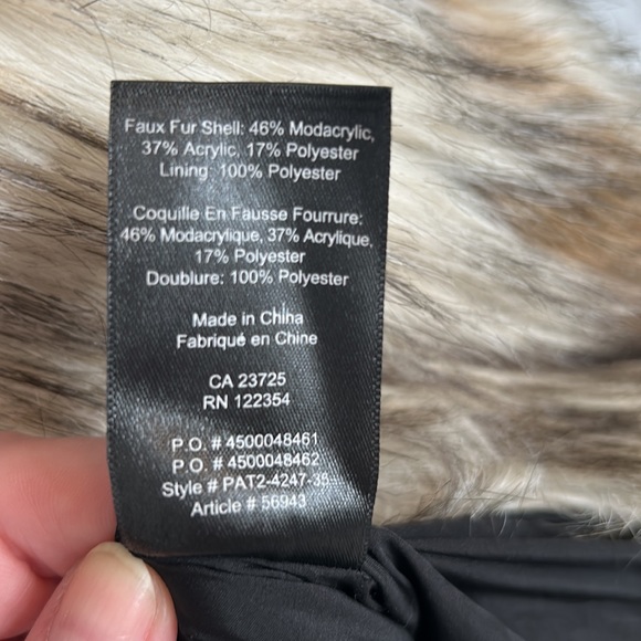 Talula Faux Fur Vest - Picture 4 of 5